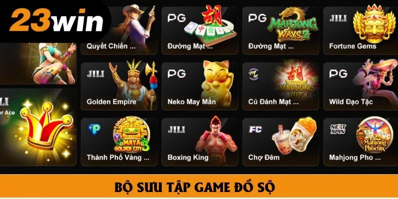 Bộ sưu tập game đồ sộ Bộ sưu tập game đồ sộ