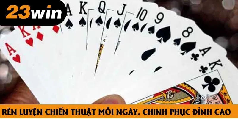 Rèn luyện chiến thuật mỗi ngày, chinh phục đỉnh cao Rèn luyện chiến thuật mỗi ngày, chinh phục đỉnh cao